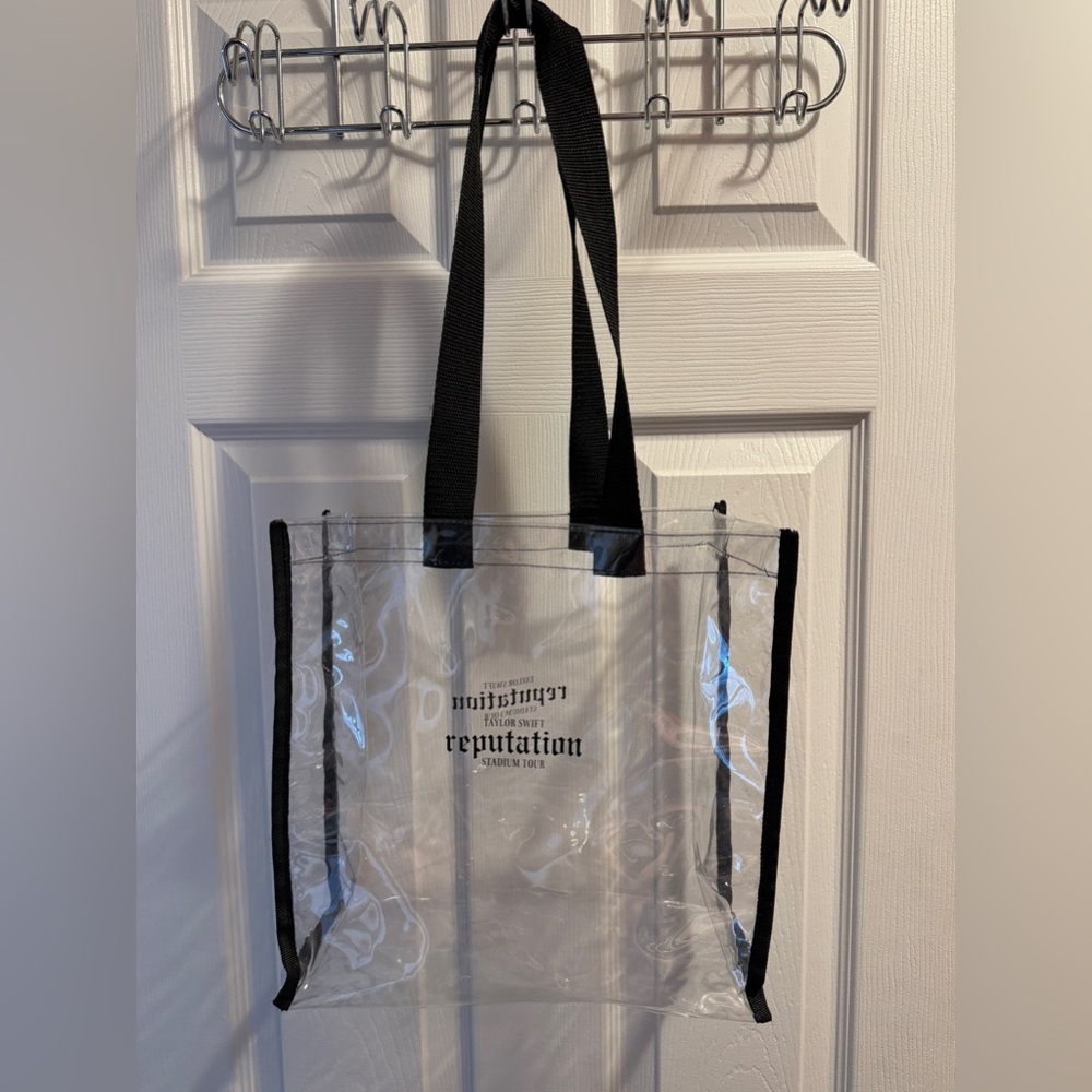 TAYLOR SWIFT REPUTATION STADIUM TOUR CLEAR BAG